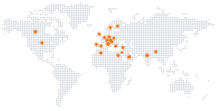 GI-DA distributors worldwide